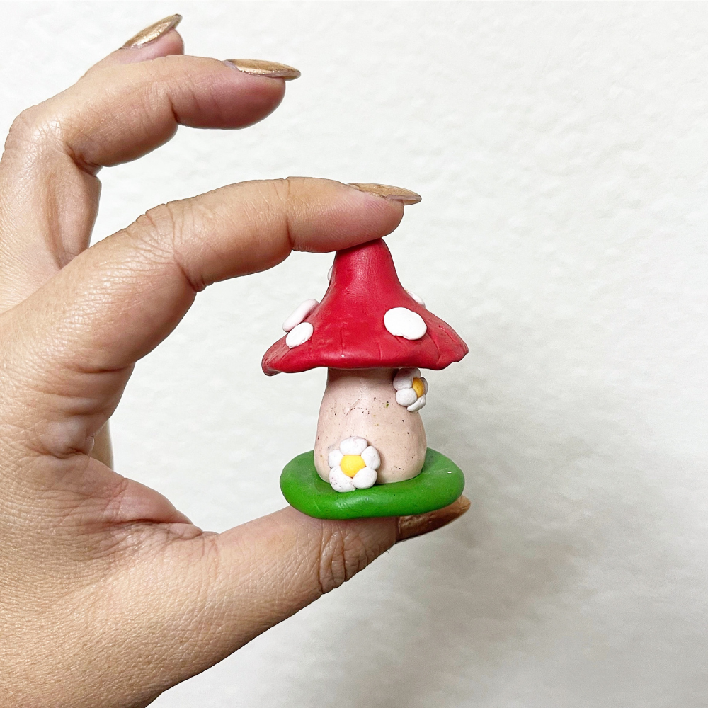 Tiny Mushroom Fairy House