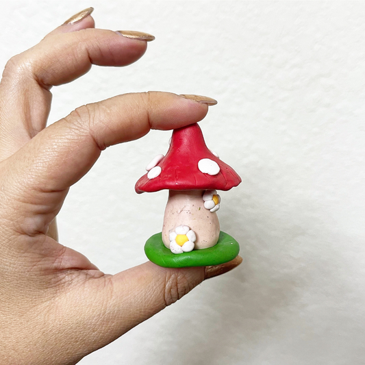 Tiny Mushroom Fairy House